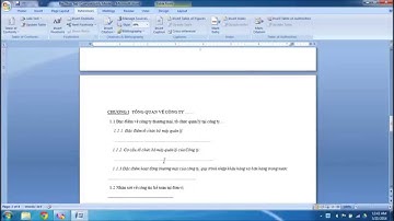 Hướng dẫn tạo Mục Lục tự động đơn giản nhanh chống