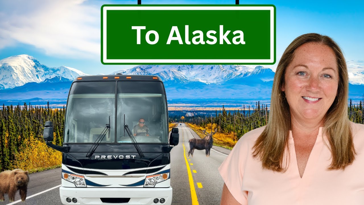 This is CRAZY! We're TAKING OUR LUXURY MOTORHOME to ALASKA