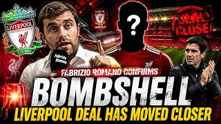 Fabrizio Romano confirms bombshell Liverpool deal has moved closer