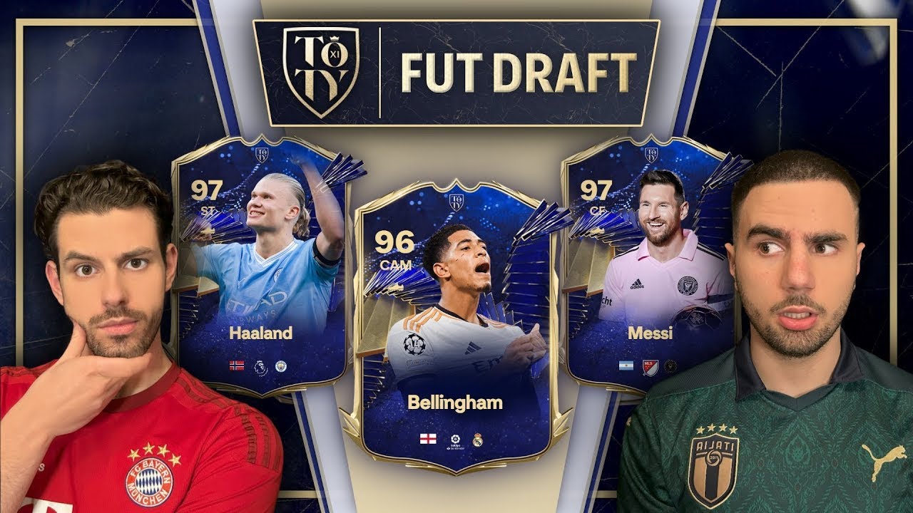 We Only Used TOTY Players to Draft Our Teams We Only Used TOTY Players to Draft Our Teams