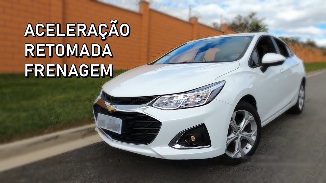 Chevrolet Cruze LT 2019 teste na cidade: aceleração, retomada e frenagem