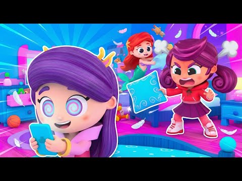 Используйте телефон с умеренностью Спящая красавица 📱🎮 Мультфильмы для детей | Increditales