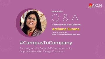 Session 7: Talk on Design, Creativity & Entrepreneurship with Ms. Archana Surana #Designstory