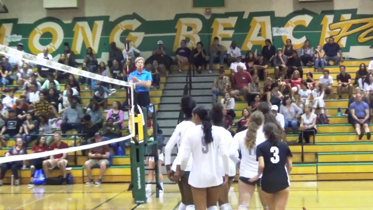 High School Volleyball Long Beach Poly vs Wilson YouTube