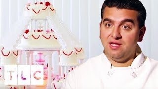 One Wedding Cake For Fourteen Different Couples | Cake Boss
