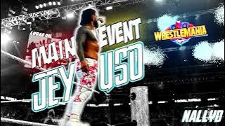 WWE THEME SONG: JEY USO - JUST ME UCE [2025] (With Crowd Singing & Arena Effects)