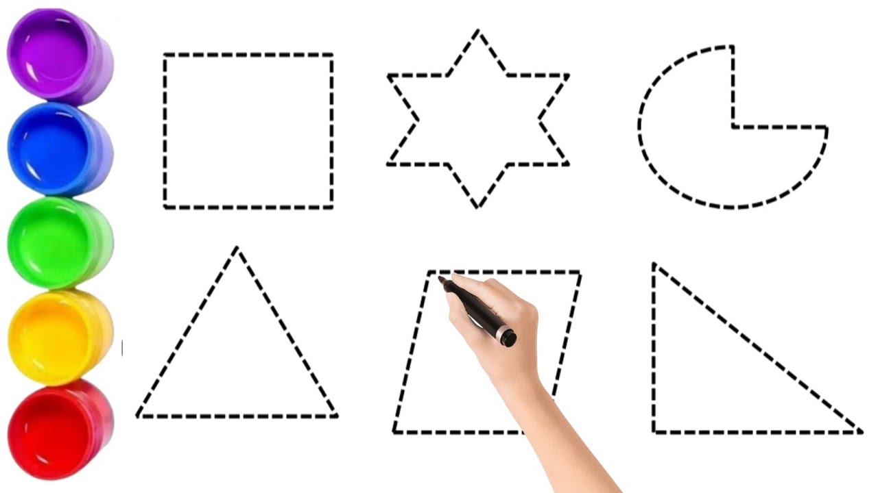 Learn Shapes Together: Circle, Square, and Triangle Adventure!