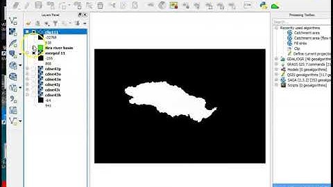 How to merge, clip, contour in QGIS