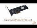 Kingston HyperX Predator PCIe SSD 480 ГБ - видеообзор SSD-накопителя