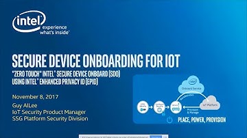 Guy AlLee - Secure Device Onboarding for IoT