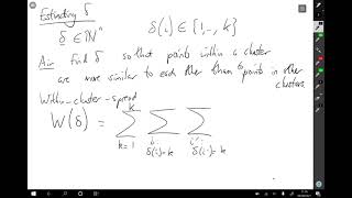 Multivariate Statistics: 9.2 K-means clustering