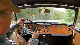 1970 Triumph TR6 Driving Video #2