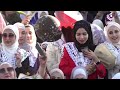 الفنان علاء الجلاد يشعل مدرج جامعة النجاح خلال تكريم خريجي كليات الهندسة والتكنولوجيا والعلوم 