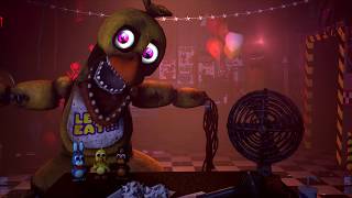 UCN Withered Chica's voice lines animated SFM