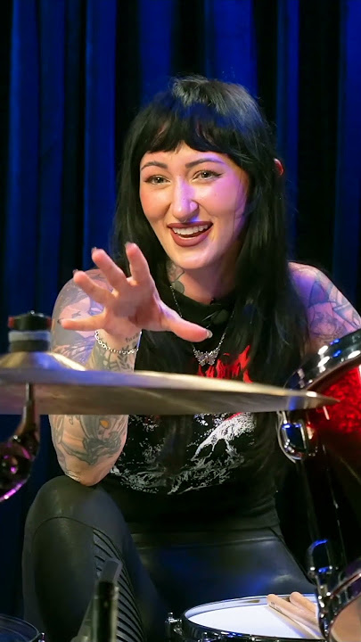 She Had No Idea It Was “Blackout” by Scorpions #drumeo #scorpions #brittbowman