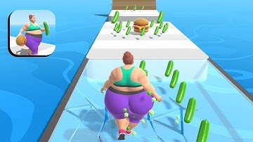 Fat 2 Fit Gameplay All Levels iOS,Android Walkthrough Mobile Game Max Level Videos M8A9F1