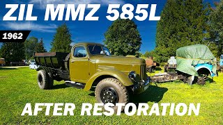 ZIL MMZ 585L - Old Dump Truck Restoration - BEFORE & AFTER | ЗИЛ ММЗ 585Л