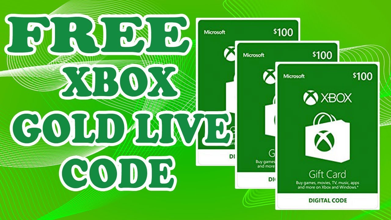 Xbox Live Free Codes - Get Xbox Gift Cards 2019 *New server*