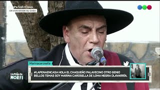 An incredible live show by Chaqueño Palavecino - La Peña de Morfi