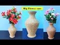 Waste material craft ideas  diy flower vase  raj easy craft