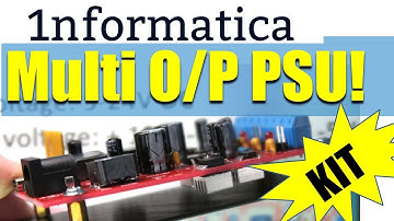 Hiland Multi Output PSU + 12V  -12V + 5V -5V  +3.3V Kit Build