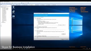 Skype for Business Installation with DFS & SQL AlwaysON