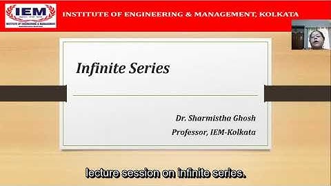 Sequence and Series - Lecture 7 - D