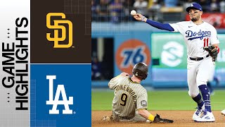 Padres vs. Dodgers Game Highlights (5\/12\/23) | MLB Highlights