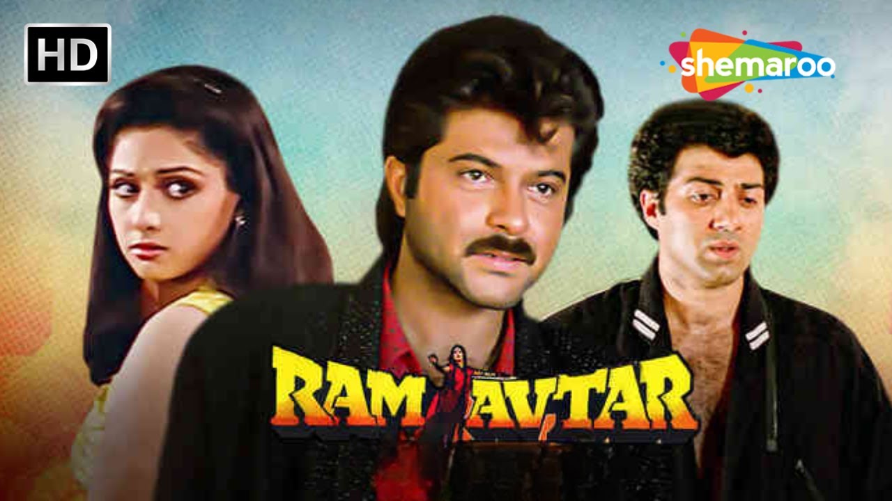Ram Avtar Action Movie | Anil Kapoor - Sunny Deol - Sridevi | Blockbuster Movie
