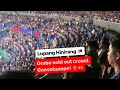 GILAS PILIPINAS vs Angola - National Anthem of the Philippines (view from GEN.AD)