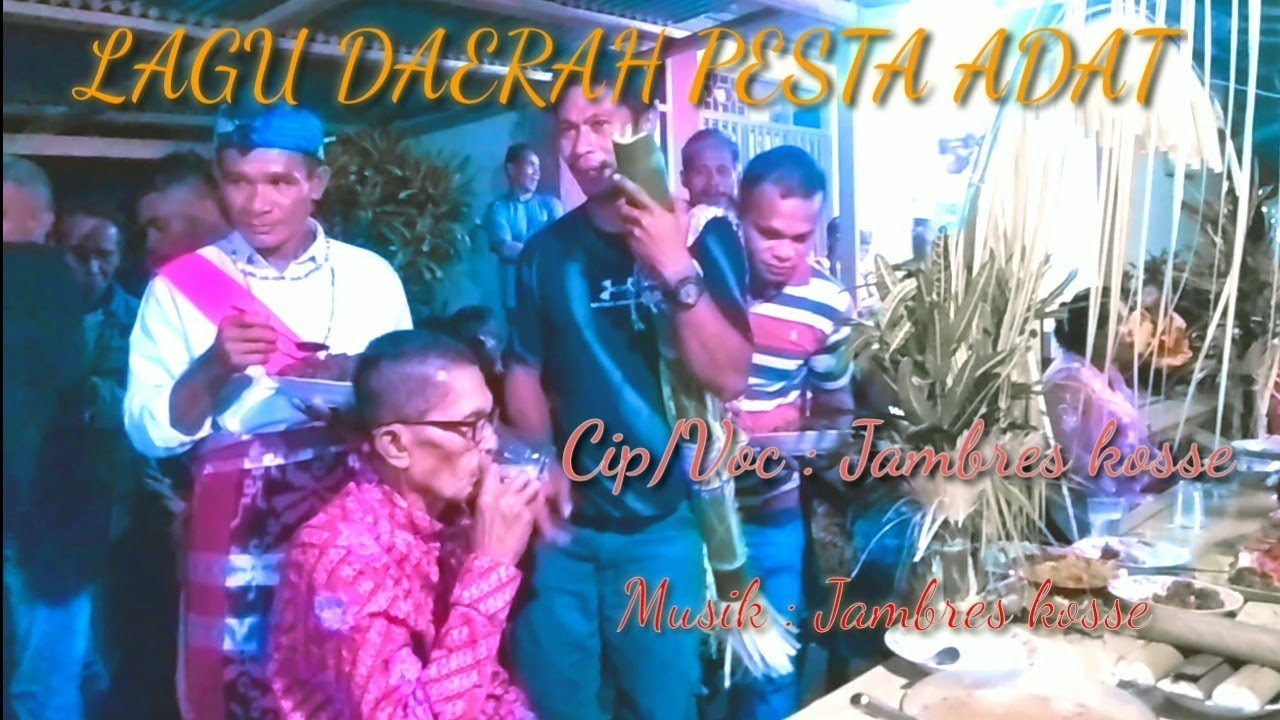 LAGU DAERAH PESTA ADAT TABARU 2023  (Cip/Voc JAMBRES KOSSE) Musik JAMBRES KOSSE