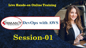 DevOps with AWS Demo | Session - 1 | Online Training | Sriman IT