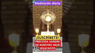 Meditación a la preciosa sangre de nuestro señor Jesucristo