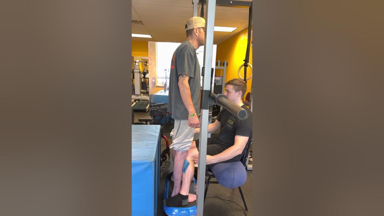 Paraplegic stand no hip assist T10 Complete YouTube