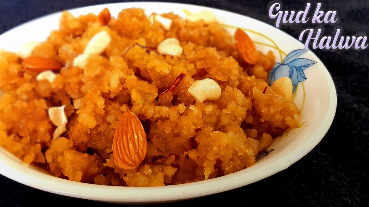 How to make Gud ka Halwa Indian Dessert Recipe Halwa Recipe