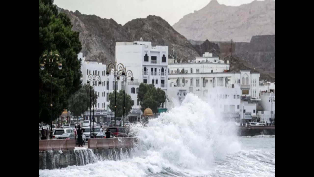 CYCLONE SHAHEEN - MUSCAT OMAN - OCT 3, 2021