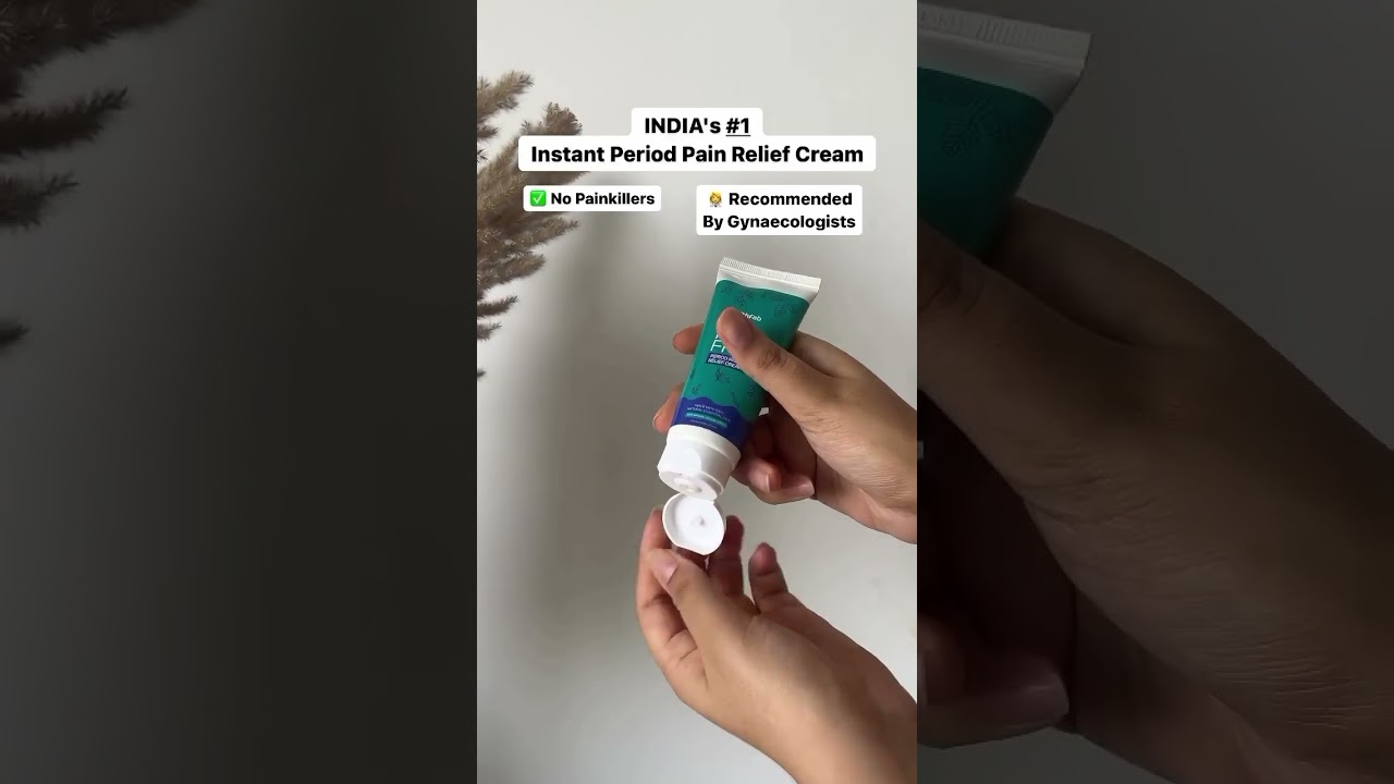Instant Period Pain Relief | GoPainFree Period Pain Relief Cream 