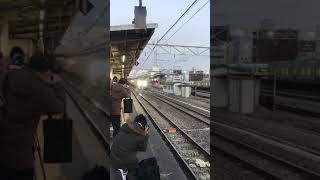 2017年12月23日松本駅E353系出発式