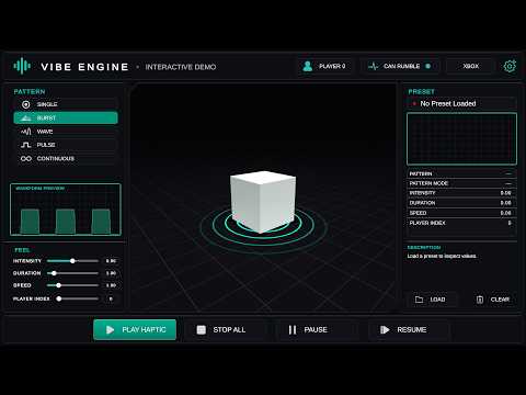 [AssetStore] [Unity6] Vibe Engine - Controller Haptics | Live Demo #unity3d #unitygamedev