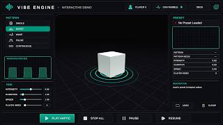 Vibe Engine - Controller Haptics | Live Demo #unity3d #unitygamedev