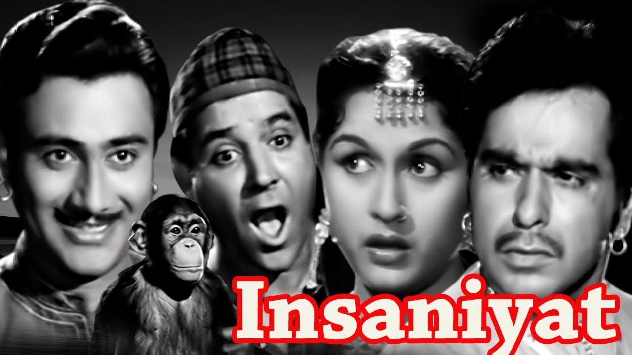 Insaniyat  Full Movie  Dev Anand  Dilip Kumar  Superhit Old Hindi Movie