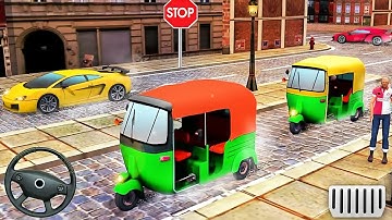 Modern Rickshaw Driving Transport Truck - 2018 Tuk Tuk Auto Cargo | Best Android Gameplay