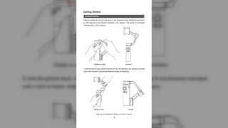 FUNSNAP Capture π Foldable Gimbal Stabilizer English Quick Start Guide and User Manual screenshot 1