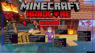 We lost a hardcore world with full netherite armor and weapons :( || Minecraft || Tamil LAN Gaming