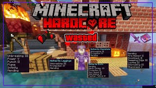 We lost a hardcore world with full netherite armor and weapons :( || Minecraft || Tamil LAN Gaming screenshot 5