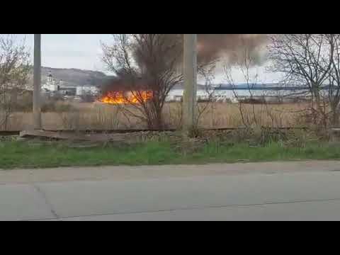 Incendiu de stufaris in zona Bailor Someseni