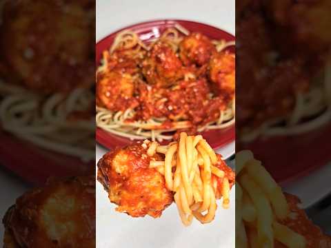 Chicken Parmesan Spaghetti: A Delicious Twist on the Classic Dish! #shorts