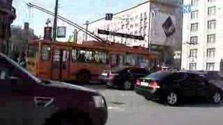 Trolley Buses Moscow Russia