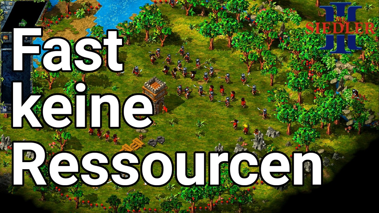 KOHLE ist sehr KNAPP - Singleplayer Szenarios 15 - M448 - Low_Force | Die Siedler 3