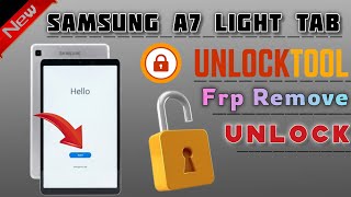Samsung A7 Lite Tab FRP Unlock tool | 100% Working Method 🔓